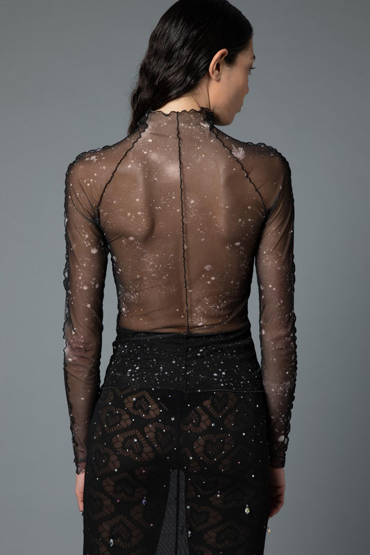 Top "lettuce hem" Galaxy