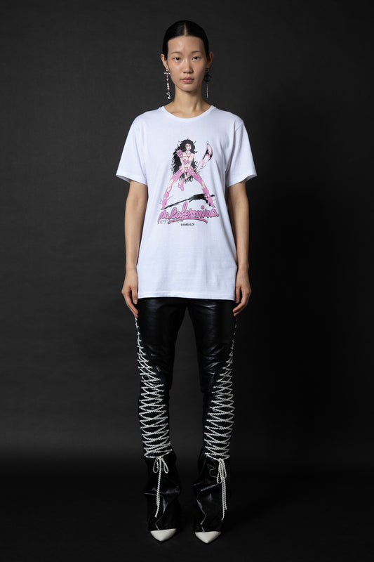 T-shirt Malafemmina Warrior