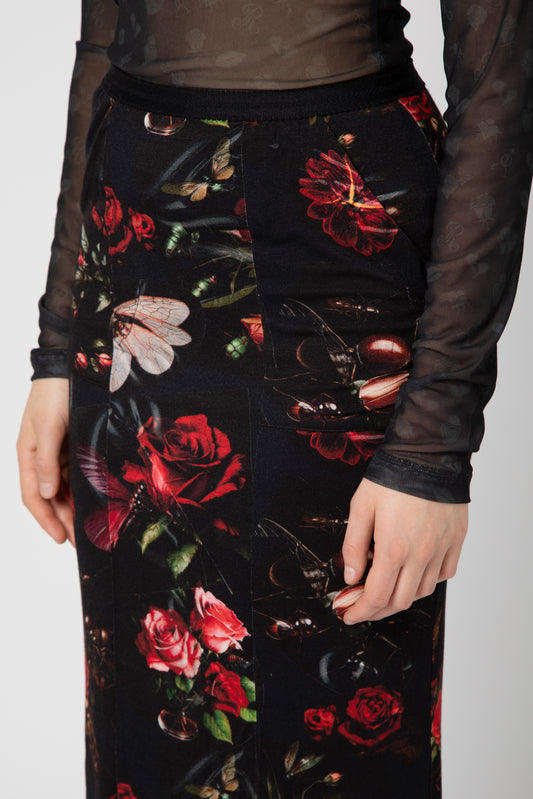 Longuette jersey AI Roses