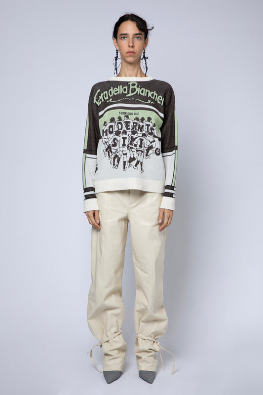 Maglia jacquard Fiera della Biancheria