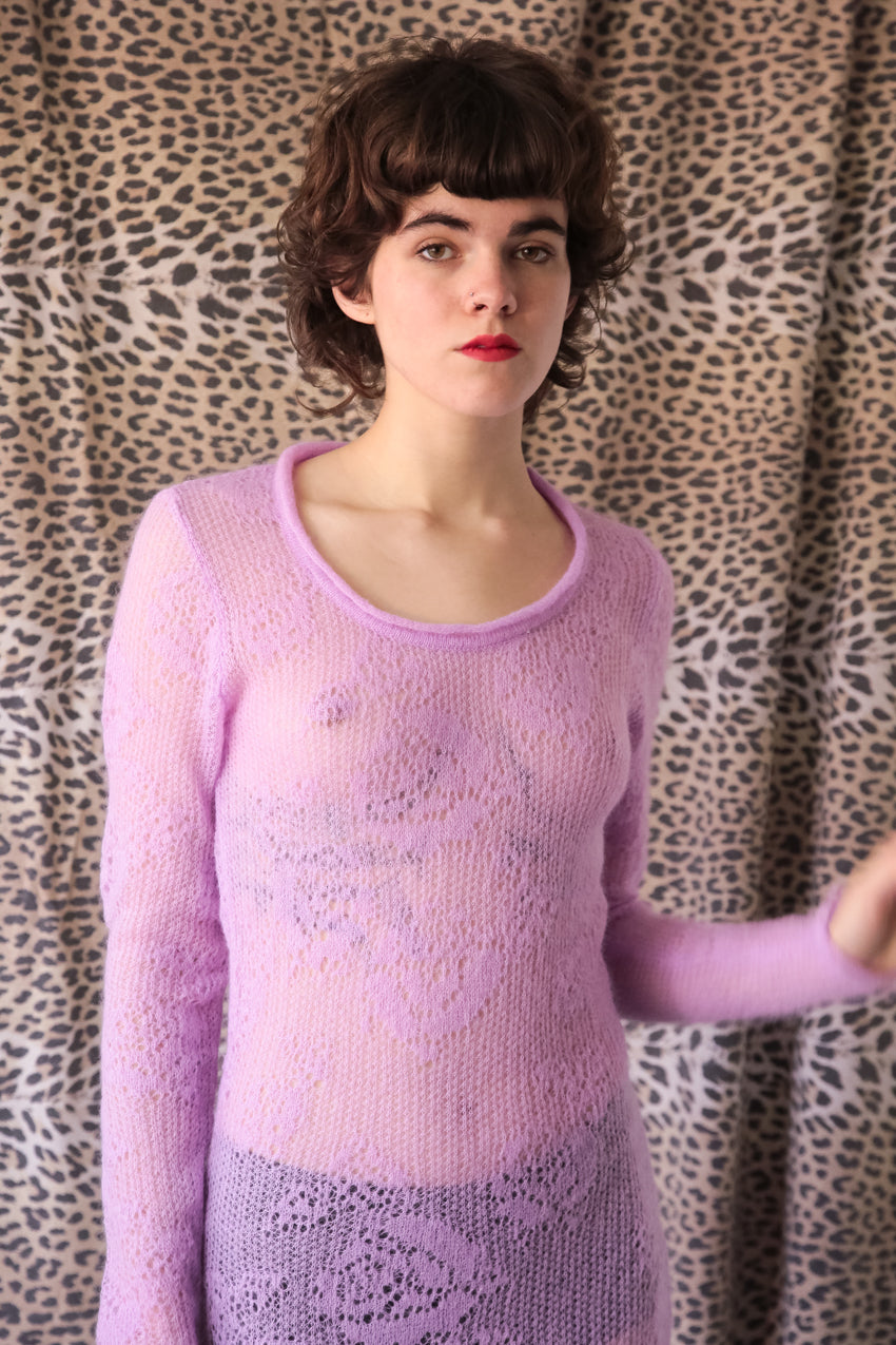 Abito Mohair Rose