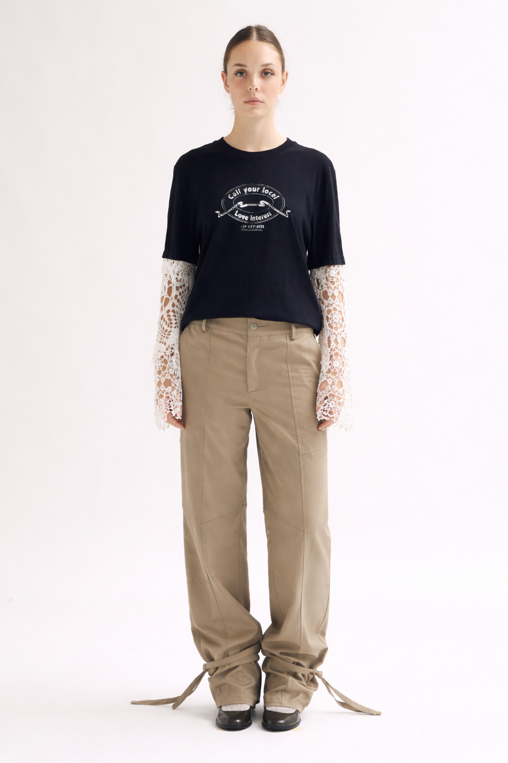 T-shirt Crochet Call your local love interest