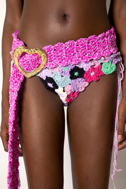 Bikini crochet Microfiori