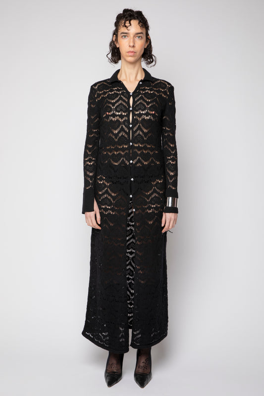 Chemisier punto pizzo cuore