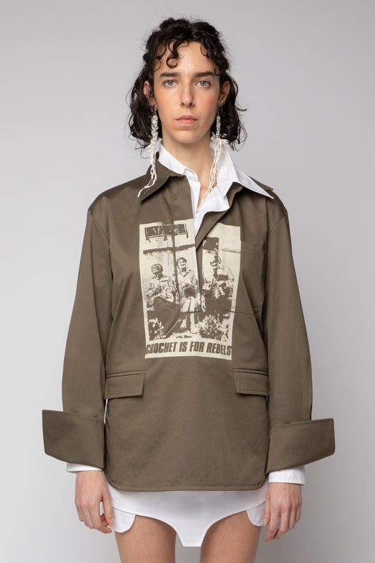 Camicia Crochet is for Rebels