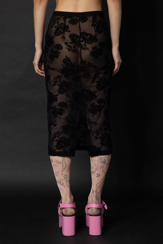 Longuette stampa flock