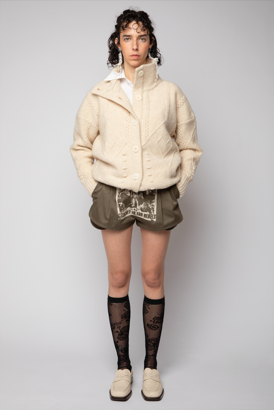 Cardigan over Burraco