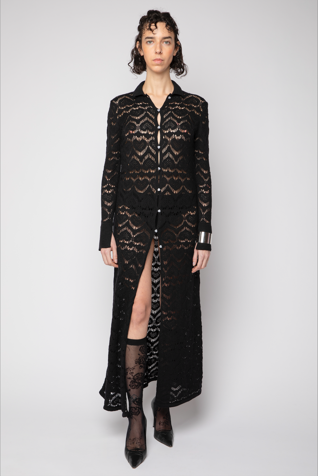 Chemisier punto pizzo cuore