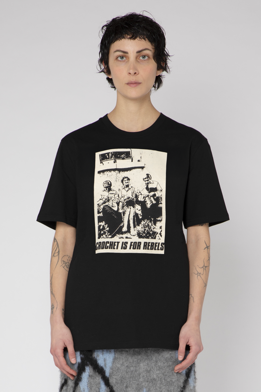 T-shirt Crochet is for Rebels