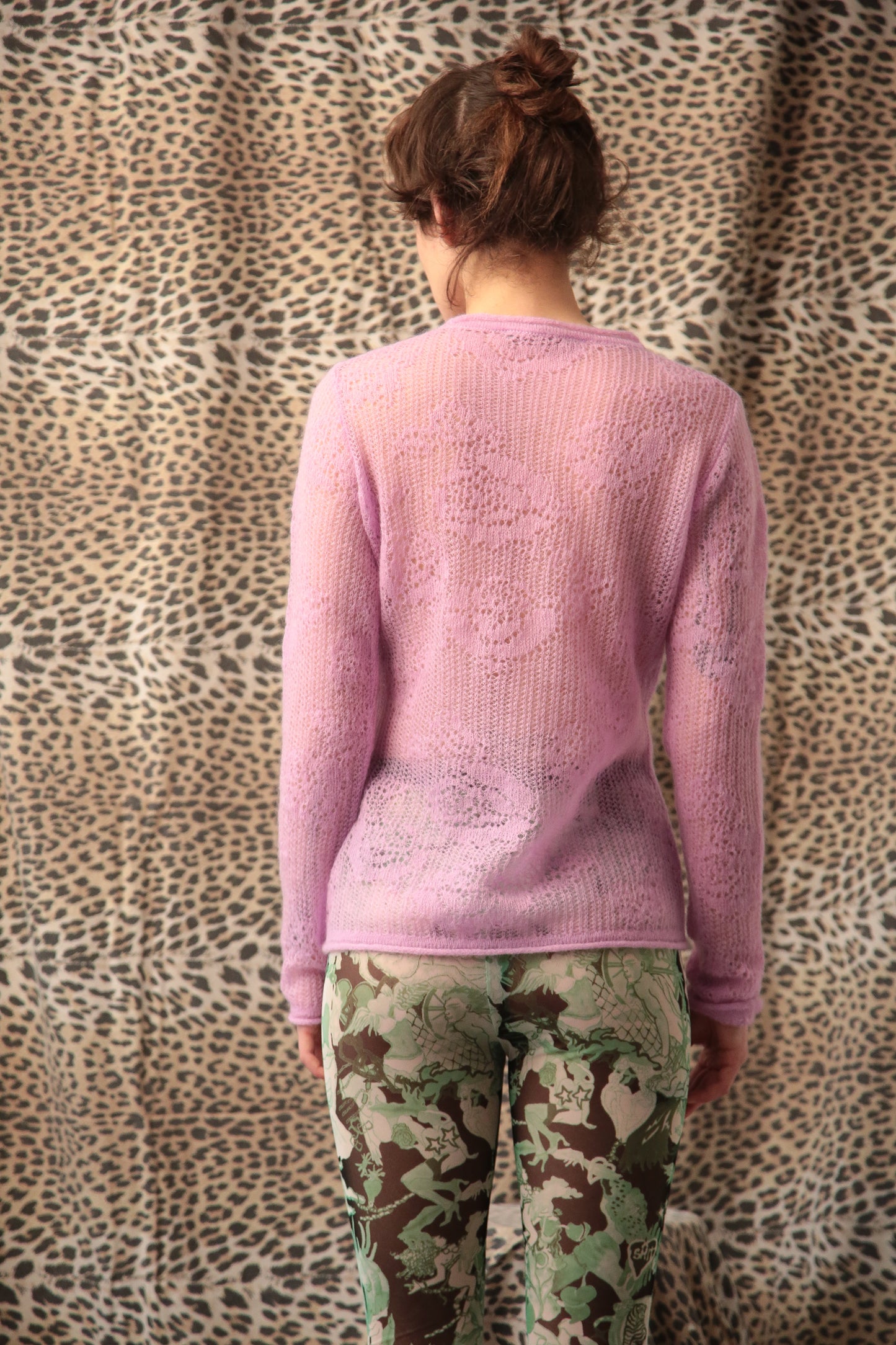 Maglia Mohair Rose