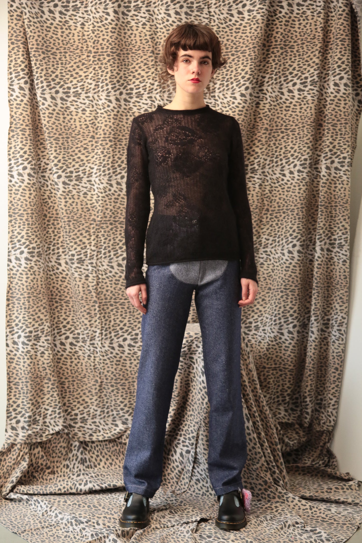 Maglia Mohair Rose