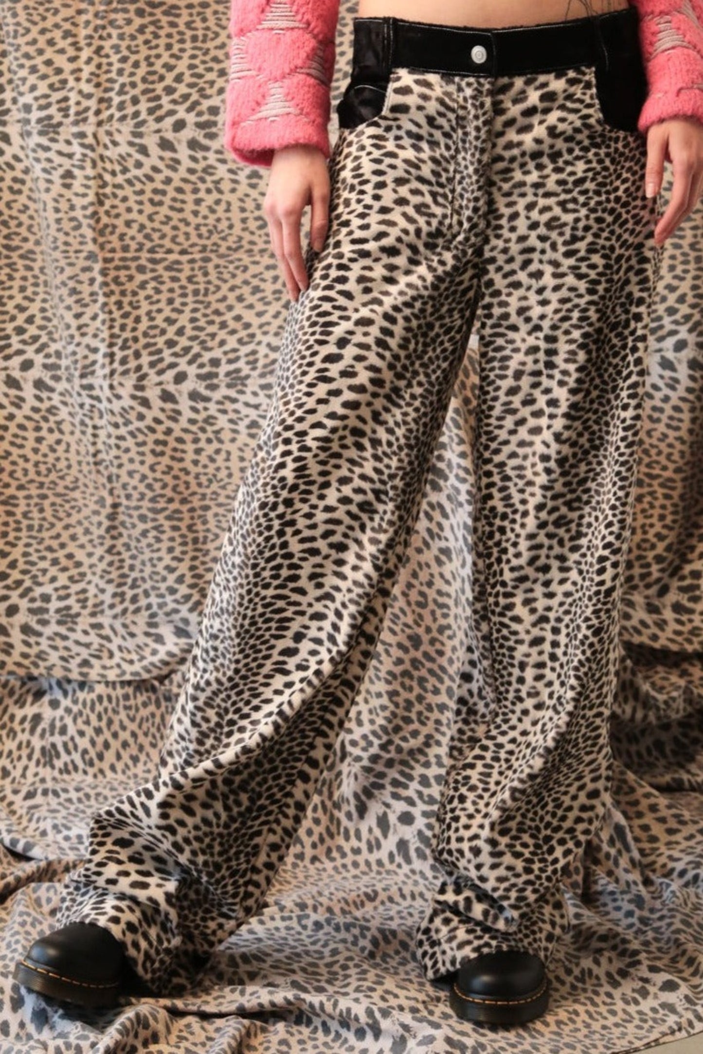 Pantalone animalier